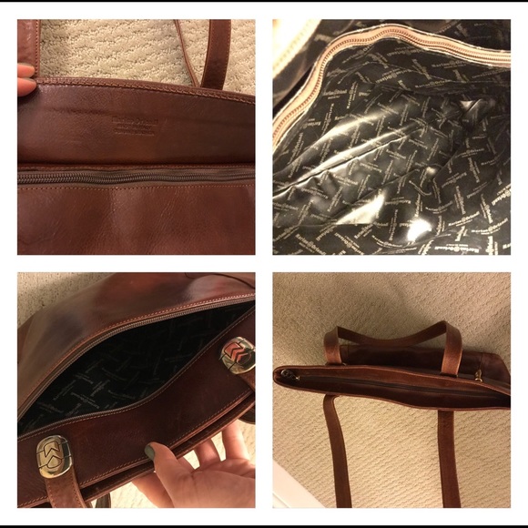 Made in Italy Marino Orlandi Leather Purse - Picture 2 of 8